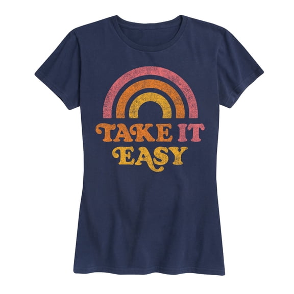 Instant Message - Take It Easy - Women's Short Sleeve Graphic T-shirt