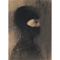 thumbnail image 3 of Odilon Redon 14x18 Black Modern Framed Museum Art Print Titled - Armor (1891), 3 of 5