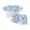 Blue-Crayfish, variant on BemeyourBBs Toddler Baby Boys Summer Clothes Infant Baby Boy Crayfish Crab Outfits Jacquard Patchwork Short Sleeve T-Shirts and Lobster Crab Embroidery Elastic Waist Pockets Shorts Set