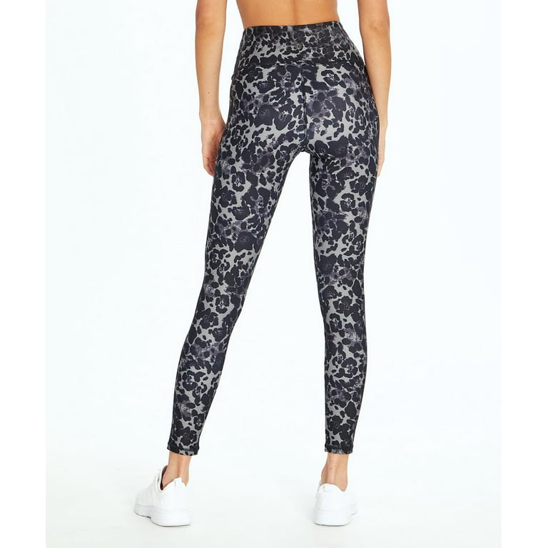 Balance Collection Womens Leopard Print Opatek Compression Leggings Size L Walmart