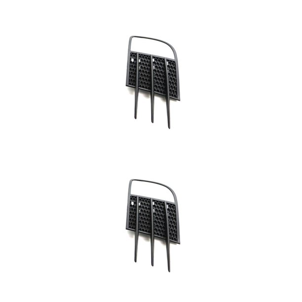 sweethay Kit de carcasa frontal de rejilla de lámpara antiniebla accesorios de actualización profesional pieza de luz antiniebla reemplazo de caja de Izquierda 2piezas sweethay CBP216804