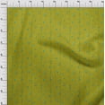 thumbnail image 3 of oneOone Cotton Poplin Twill Lime Green Fabric Stripe & Floral Artistic Fabric For Sewing Printed Craft Fabric By The Yard 56 Inch Wide, 3 of 4