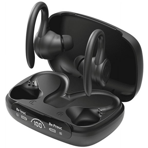 Wireless Earbuds,for iPhone Andoird AILKIN Bluetooth Headphones True Wireless Earbuds 30H Playtime LED Power Display IPX6 Waterproof in-Ear Earbuds with Mic Wireless Earbuds with Charging Case