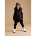 thumbnail image 3 of Little Star Organic Toddler and Kids Fleece Pullover Hoodie and Sweatpants Set, 2-Piece Set, Sizes 12M – 8, 3 of 12