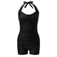 thumbnail image 5 of Traje de baño de una pieza Prolriy para mujer, nuevo traje de baño para mujer, multicolor, con tirantes, sin espalda, sólido, conservador, traje de baño grande, estampado tropical, trajes de baño, 5 of 6