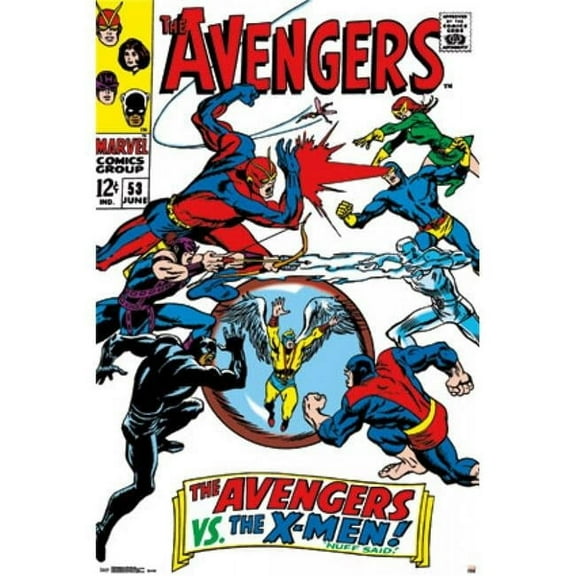 Posterazzi Marvel Avengers Vs. X-Men Comic Book Cover Poster Print - 24 x 36 in.
