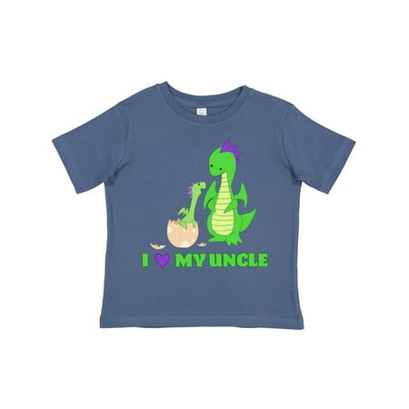 

Inktastic I Love My Uncle Gift Toddler Boy or Toddler Girl T-Shirt