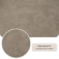 thumbnail image 4 of Vknow Furniture Modern Curved Back 2-Piece Counter Height Bar Stools, Upholstered Kitchen Bar Stools with Footrest for Kitchen Island and Dining Room,Taupe, 4 of 8