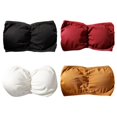 thumbnail image 4 of CATLERIO Women's Intimates Tube Tops Bras Breathable Non-slip Strapless Wrapped Chest Underwear, 4 of 4