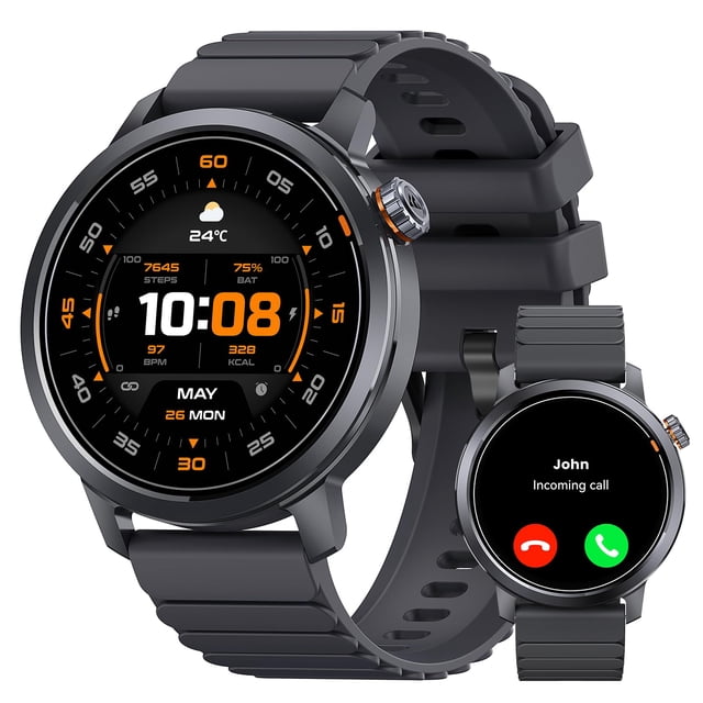 Reloj inteligente KOSPET AMOLED de 1,43 pulgadas, batería de 25 días, llamada Bluetooth