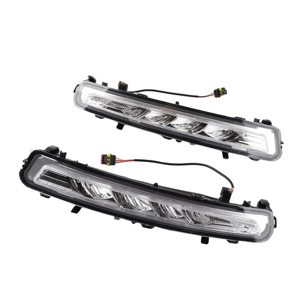 Luz 1 Par De Luces De Circulación Diurna Para Coche DRL LED Lámpara Antiniebla De Luz Diurna Para 11-12