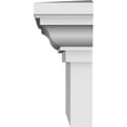 thumbnail image 4 of Ekena Millwork 151" Bottom Width x 154 1/2" Top Width x 6"H x 1"P Traditional Crosshead, 4 of 24