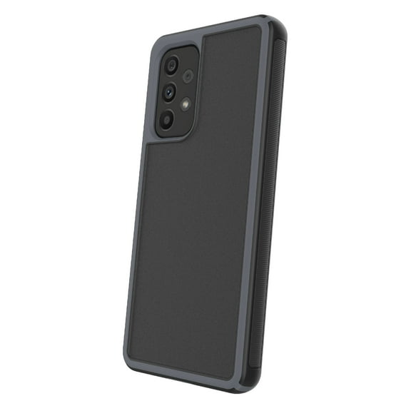 onn Slim Rugged Phone Case for Samsung Galaxy A53 5G - Black/Gray