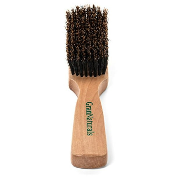 Natural bristle brush for men deals