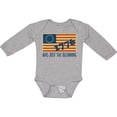 thumbnail image 3 of Inktastic Vintage US Flag Boys or Girls Long Sleeve Baby Bodysuit, 3 of 5