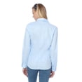 thumbnail image 4 of Blusa Camisa Mujer Manga Larga Lisa Celeste Palassi 54507, 4 of 7