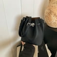 thumbnail image 3 of Bolso de hombro con cordón de moda retro para mujer, nuevo bolso de hombro sencillo de alta gama, moderno, informal y versátil, 2025, 3 of 5