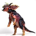 thumbnail image 3 of Creative Beast Studio Bestias del Mesozoico: Serie Ceratopsian Kosmoceratops Figura de acción escala 1:18 Multicolor, 3 of 7