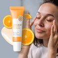 thumbnail image 2 of Crema para ojos con esencia de vitamina C, reafirmante y antiarrugas, hidratante, para el contorno de ojos, elimina bolsas y ojeras, 15 g, 2 of 4