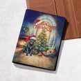 thumbnail image 5 of Merry Christmas Cane Corso Santa Hat Xmas Tree Winter Holiday Travel Passport Wallet Italian Mastiff Dog Lover Gifts Idea PU Leather Passport Holder Cover - 01013, 5 of 5