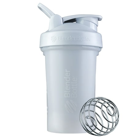 UPC: 0847280057214 | Blender Bottle Classic 20 oz. Shaker Mixer Cup with Loop Top – White