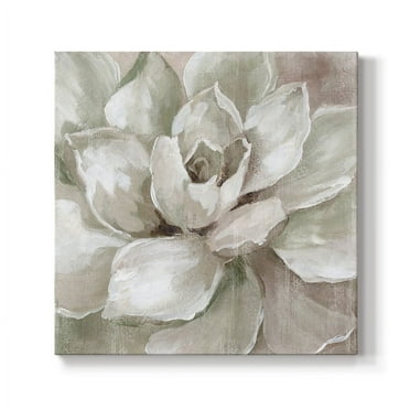 Wexford Home Hazy Summer Succulent - 40" x 40" Gallery Wrapped Canvas, Ready to Hang