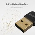 thumbnail image 1 of Adaptador ORICO BTA-403 Adaptador USB compatible con Bluetooth BT4.0 Dongle Receptor de música (Negro) Likrtyny Para estrenar, 1 of 7