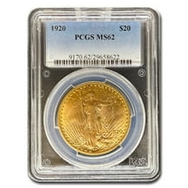 1920 $20 St Gaudens Gold Double Eagle MS-62 PCGS
