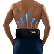 Back Pain Reusable Ice Pack Waist Belt by MEDX Flexible Microwavable