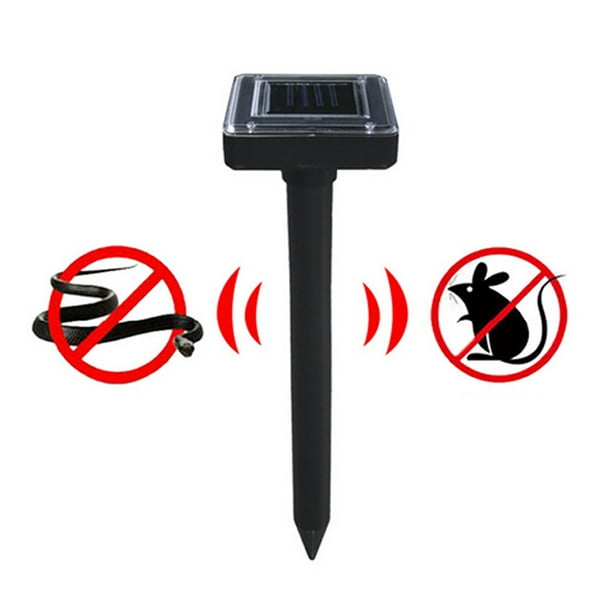 2pcs Outdoor Solar Powered Mole Repeller Powerful ...