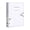 White, variant on A4 Document Folder 60 Page Expandable Plastic File Organizer with Snap Lock for School Office Home, White 9.06x1.57x12.09 Inch