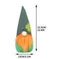 thumbnail image 6 of LSLJS St.Patrick's Day Faceless Doll, Green Leaves Irish Faceless Gnome Ornaments Trefoil Leprechaun Dwarf Stuffed Plush Toys Fortunate Desktop Decorations Party Favors St.Patrick's Gifts for Luck, 6 of 6