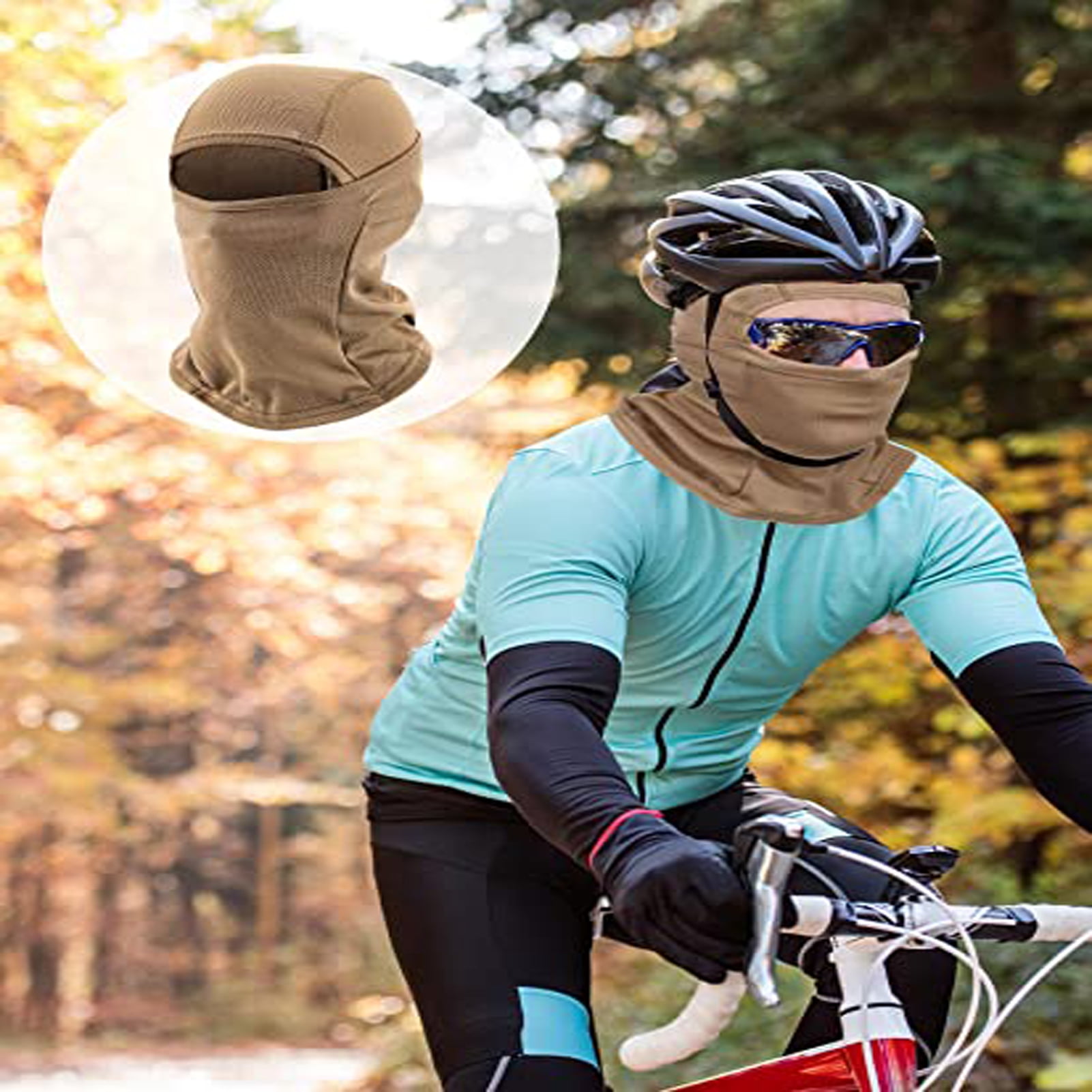 Bobasndm 3 Pack Balaclava Face Mask Camouflage Men Camo Balaclava Motorcycle Face Cover Hunting Balaclava Sun Protection Face Cover