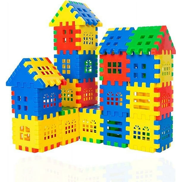 Interlocking Building Blocks – 100-Piece Kids for Toddlers and