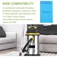 thumbnail image 6 of WS01025F2 Reusable Wet Dry  Bags with Retaining Bands Fit for Stinger 2-1/2 to 5-Gallon Shop Vac Vacuum Craftsman 9-38737 MultiFit VF2000(pack of 8pcs  Bags 4pcs Retaining Bands), 6 of 7
