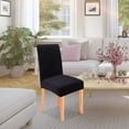 thumbnail image 3 of COM1950s Stretch Dining Chair Covers,One Piece Elastic Slipcover for Home and Hotel Use,Fits Chairs with Back Height 16.9 To 18.9 Inches,Easy Fit Protective Cover, 3 of 8