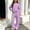 Purple, variant on Piuwrlz Kids Hoodies Outfits Sets,Girls Cotton Sweatshirt Pants Fashion Set Black Size 11-12 Years