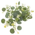 thumbnail image 4 of Shisuyan Artificial Eucalyptus Candle Rings Spring Wedding Table Centerpieces Small Greenery Wreaths For Pillar Candles And Kitchen Cabinets, 4 of 8