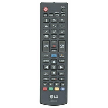 Genuine LG AKB73975763 TV Remote Control - Walmart.com
