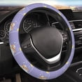 thumbnail image 4 of Kdxio Corgi Washing in Bathtub Print Elastic Stretch Steering Wheel Cover,Auto Steering Wheel Cover,15 Inch Anti-Slip,Warm in Winter and Cool in Summer,Fit Suvs,Vans Cars,Trucks, 4 of 7
