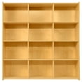 thumbnail image 2 of Contender 12 Big Cubby Storage Shelf, Montessori Cabinets for Organizing Art and Craft Supplies Hard Wood Cabinets, 2 of 5