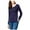 Blue - bluenotte, variant on maison Jules Womens Layered-Look Eyelet Knit Sweater, Blue, XX-Small