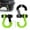 Black Green, variant on AMBULL D Ring Shackles 3/4" D-ring Separate Shackles, 44,000lbs Break Strength Towing Winch Shackles, Heavy Duty Shackles with 7/8" Screw Pin for Tow Strap Winch Off Road Vehicle Recovery, BlackBlack