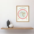 thumbnail image 2 of Gleason 1892 New Standard Map of the World Time Calculator Flat Earth Vintage Poster Art Print Framed Poster Wall Decor 12x16 inch, 2 of 5