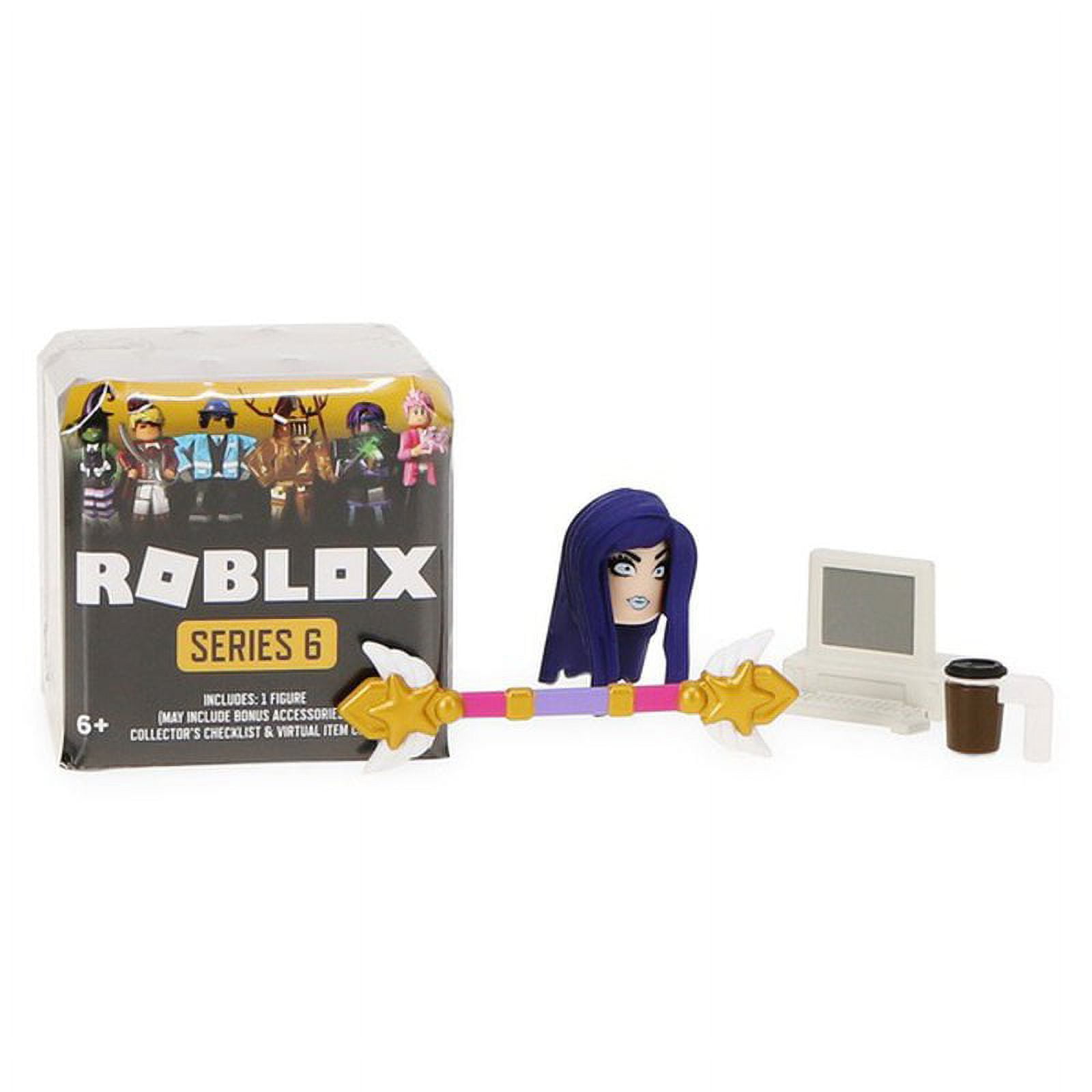 Roblox Mystery Box Accessories pack series 6 Kid toy Apple Mac Mini display  doll