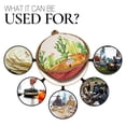 thumbnail image 2 of Alpine Cuisine Tortilla Warmer 10 Inch Insulated Cloth Food Warmer - Microwavable Fabric Pouch to Keep Tortillas Soft and Warm for Up to 1 Hour, Perfect Holder for Corn & Flour - 2 Pieces, 2 of 7