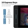 thumbnail image 2 of GAOMON Moniteur de Tablette IPS HD Pen pour Dessin Professionnel - Noir (PD1560), 2 of 5