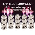 thumbnail image 4 of Bnc To Bnc Connector Male To Male Connector Coaxial Rf Plug 5PCS Portable BNC Male To BNC Male Connector Kit With 50 Ohms Impedance For Wireless Communication, 4 of 8