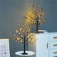 thumbnail image 4 of Árbol de luz decorativa Luz de árbol de fruta dorada con 24 LED de luz blanca cálida Luz de noche 55 cm Ramas de luz para dormitorio familiar Decoración del hogar Luces de árboles de frutas rojas Wosthever HA044870-02, 4 of 6