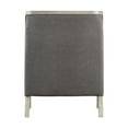 thumbnail image 5 of Bowery Hill Contemporary Accent Chair with White Wash Frame, 5 of 11